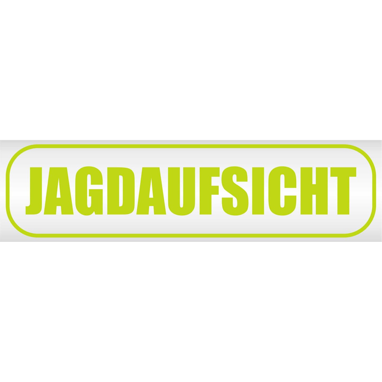 Magnetschild - Jagdaufsicht - Magnetfolie für Auto - LKW - Truck - Baustelle - Firma