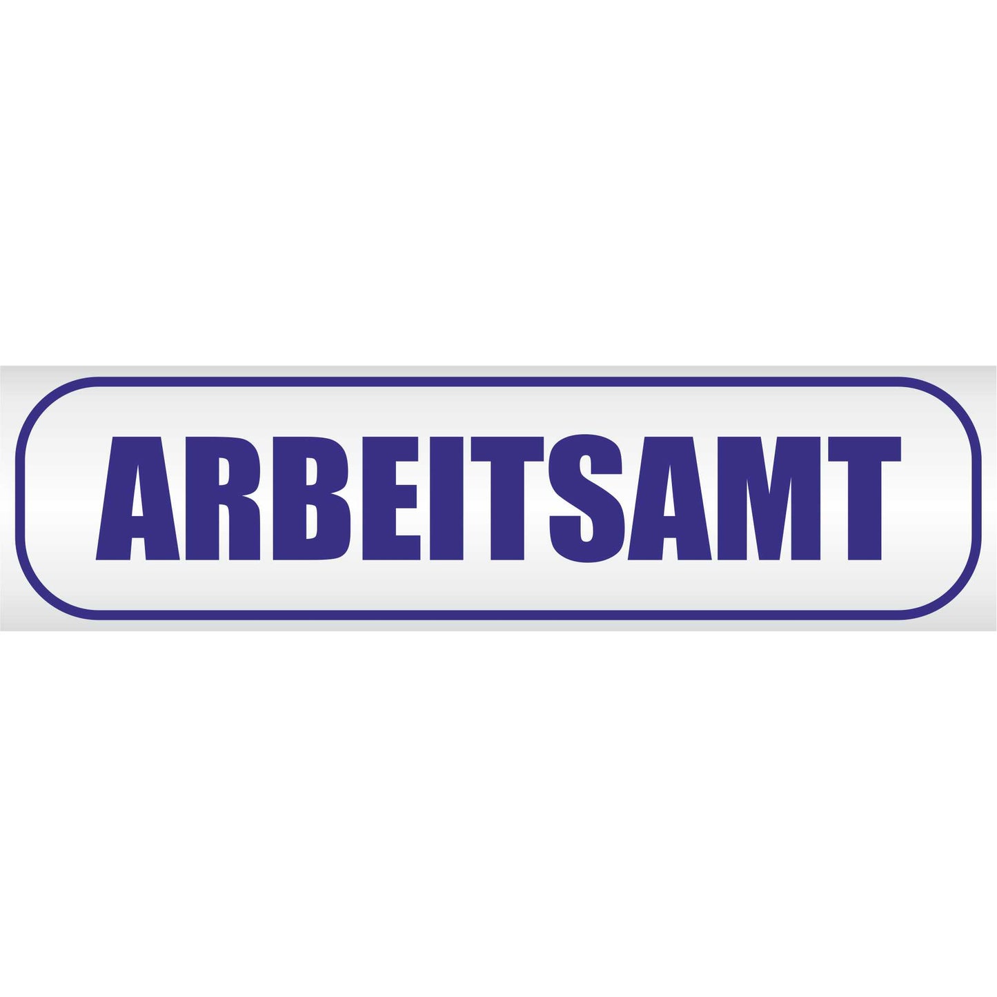 Magnetschild - Arbeitsamt - Magnetfolie für Auto - LKW - Truck - Baustelle - Firma