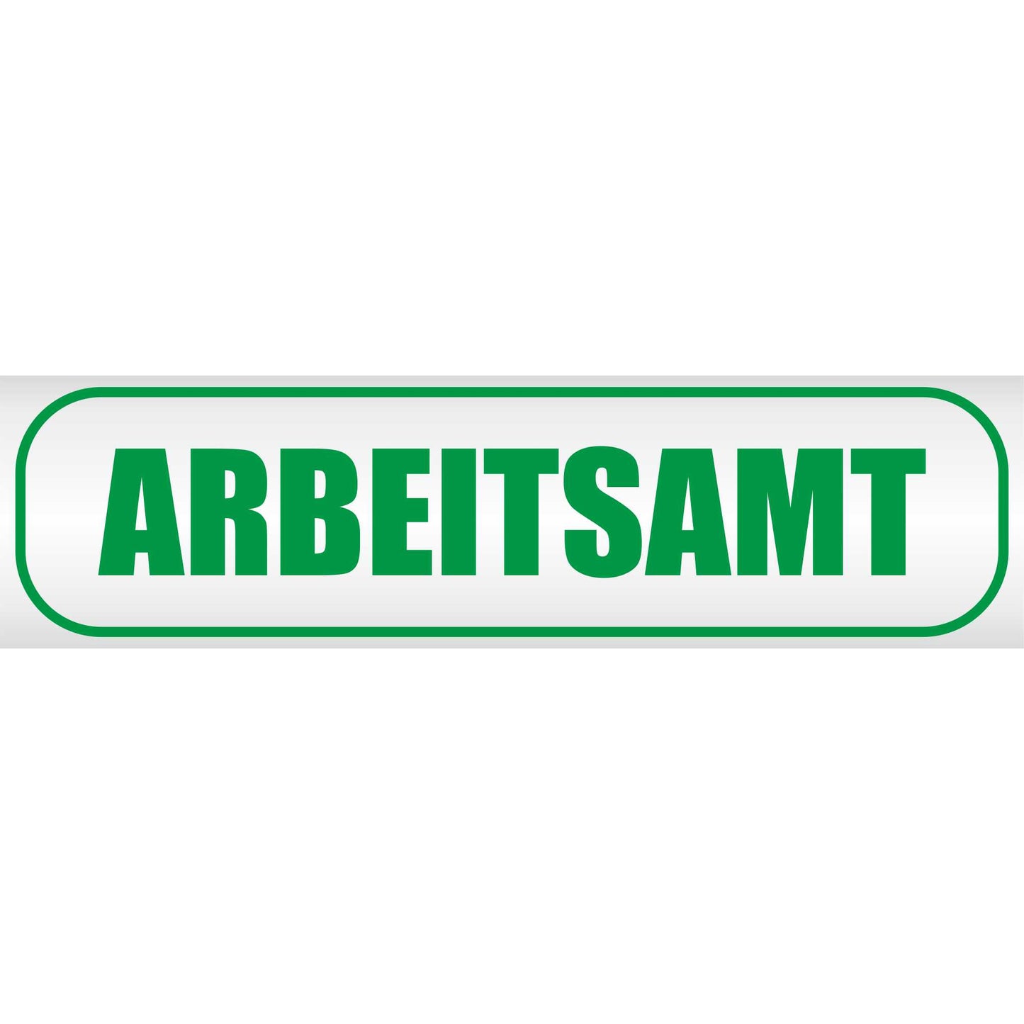 Magnetschild - Arbeitsamt - Magnetfolie für Auto - LKW - Truck - Baustelle - Firma