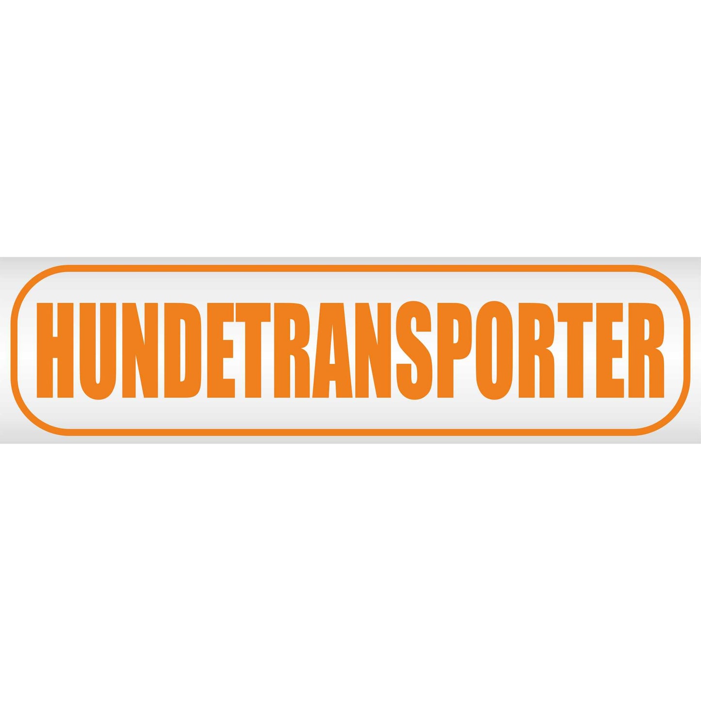 Magnetschild - Hundetransporter - Magnetfolie für Auto - LKW - Truck - Baustelle - Firma