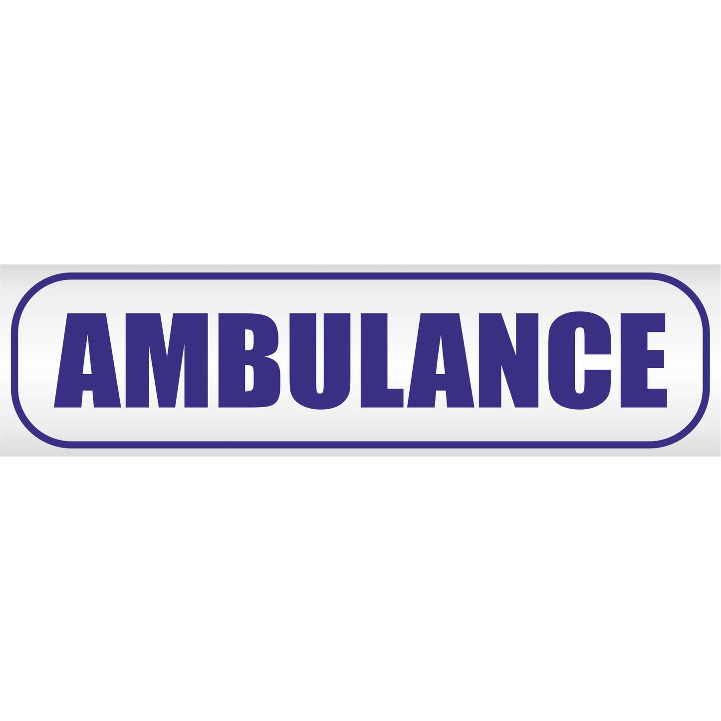 Magnetschild - Ambulance - Magnetfolie für Auto - LKW - Truck - Baustelle - Firma