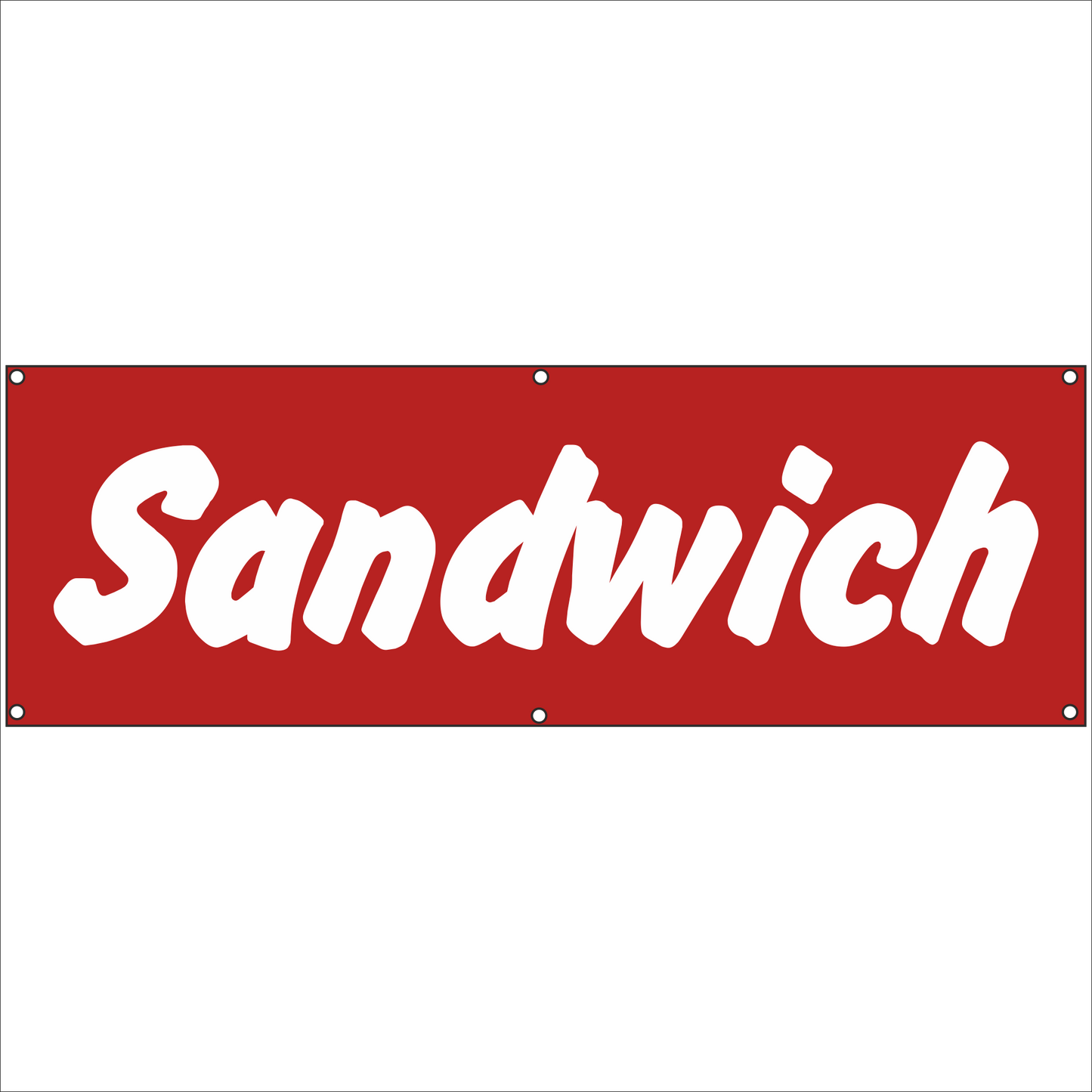 Werbeplane - Gerüstplane - p077 - Sandwich - NEU - Plane für Baustelle- Garten- Zaun oder Veranstaltung