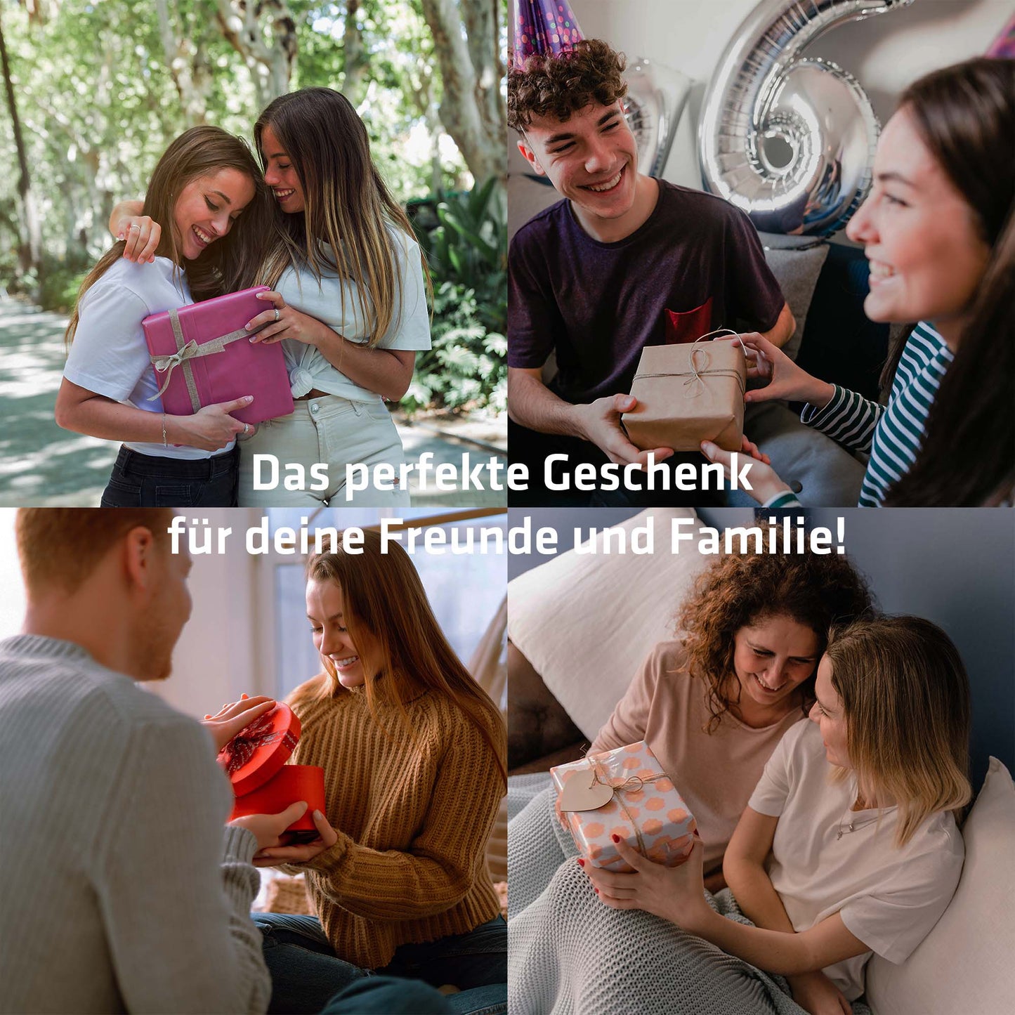 INDIGOS UG - OMA - Lampe personalisiert - mit Foto und Widmung - personalisiertes Geschenke - Acrylglas 18x14 cm - optionale Lampe warmweiss