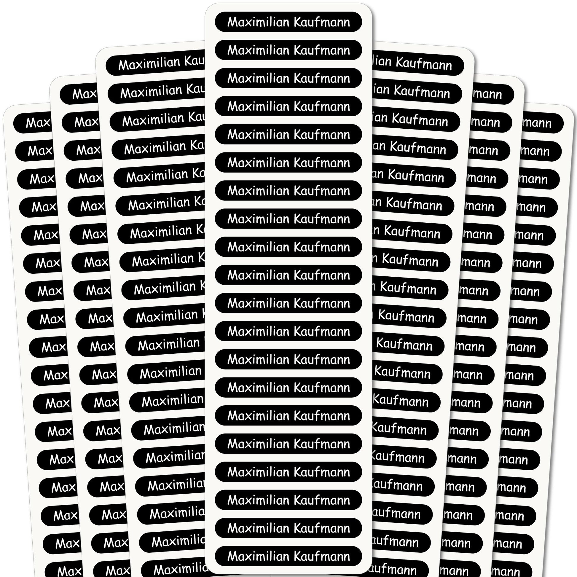 Namensaufkleber Kinder Schule Kita Name sticker