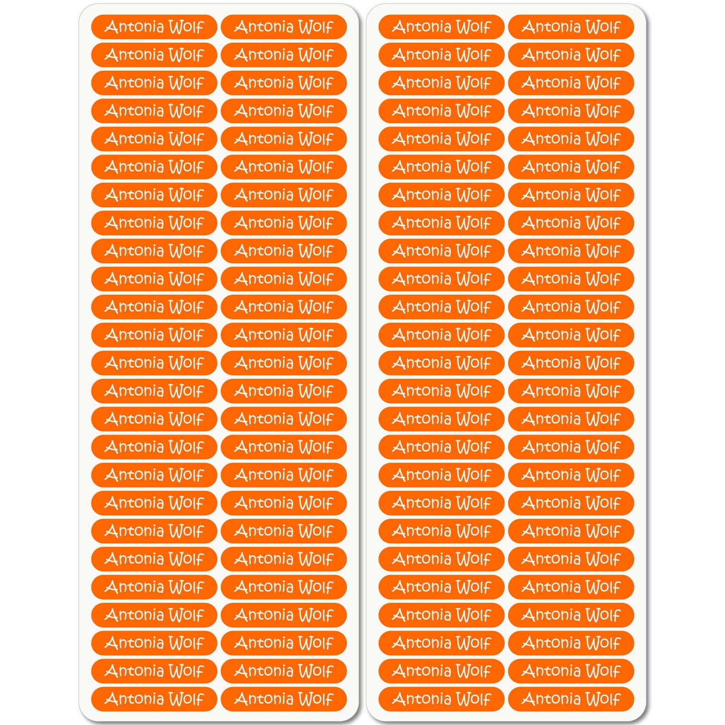 Textilaufbügler für Schule & Kindergarten - 36 x 7 mm - 100 Stück