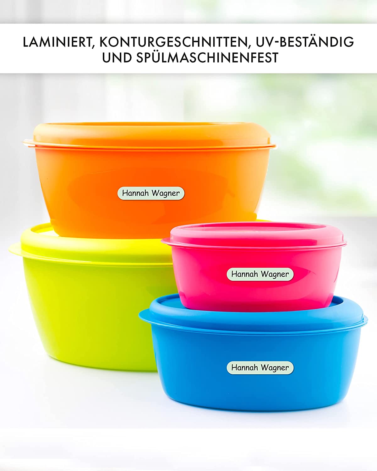 Namensaufkleber Kinder  - 36x7 mm - 150 Stück 0037