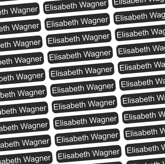 Namensaufkleber Kinder Schule Kita Name sticker