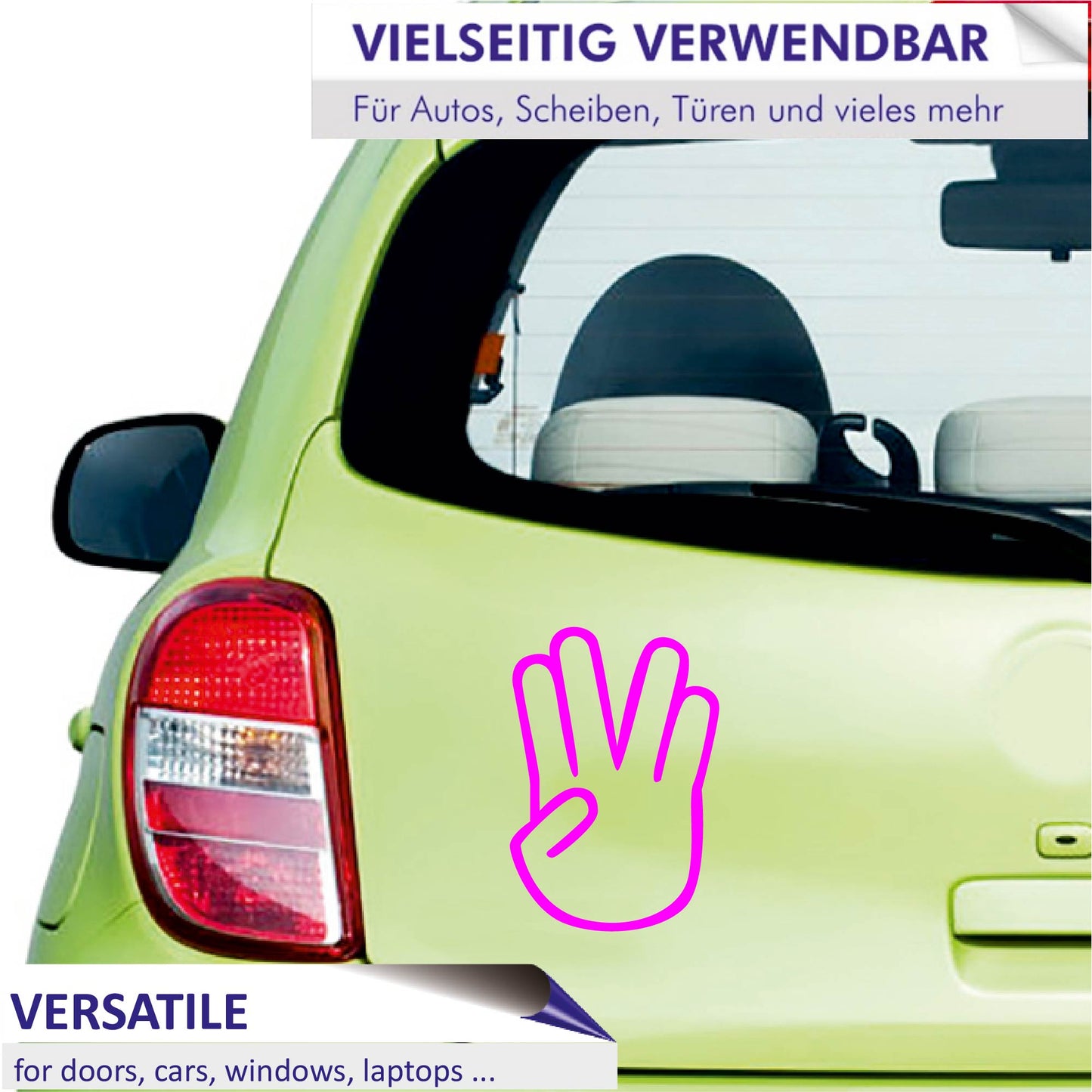 Autoaufkleber - Not my Boyfriends Car - 210x60 mm