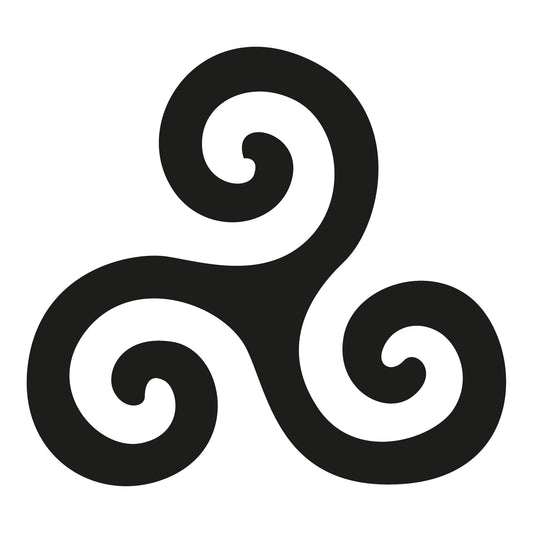 Autoaufkleber - Triskele - 120x110 mm