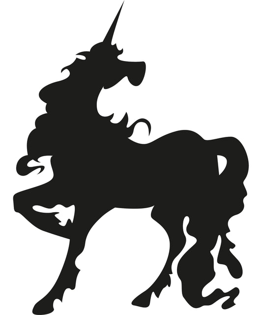 Autoaufkleber - Einhorn - 120x90 mm