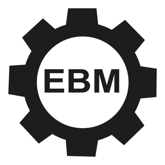 Autoaufkleber - Bad Cop - Ebm Zahnrad - 120x120 mm