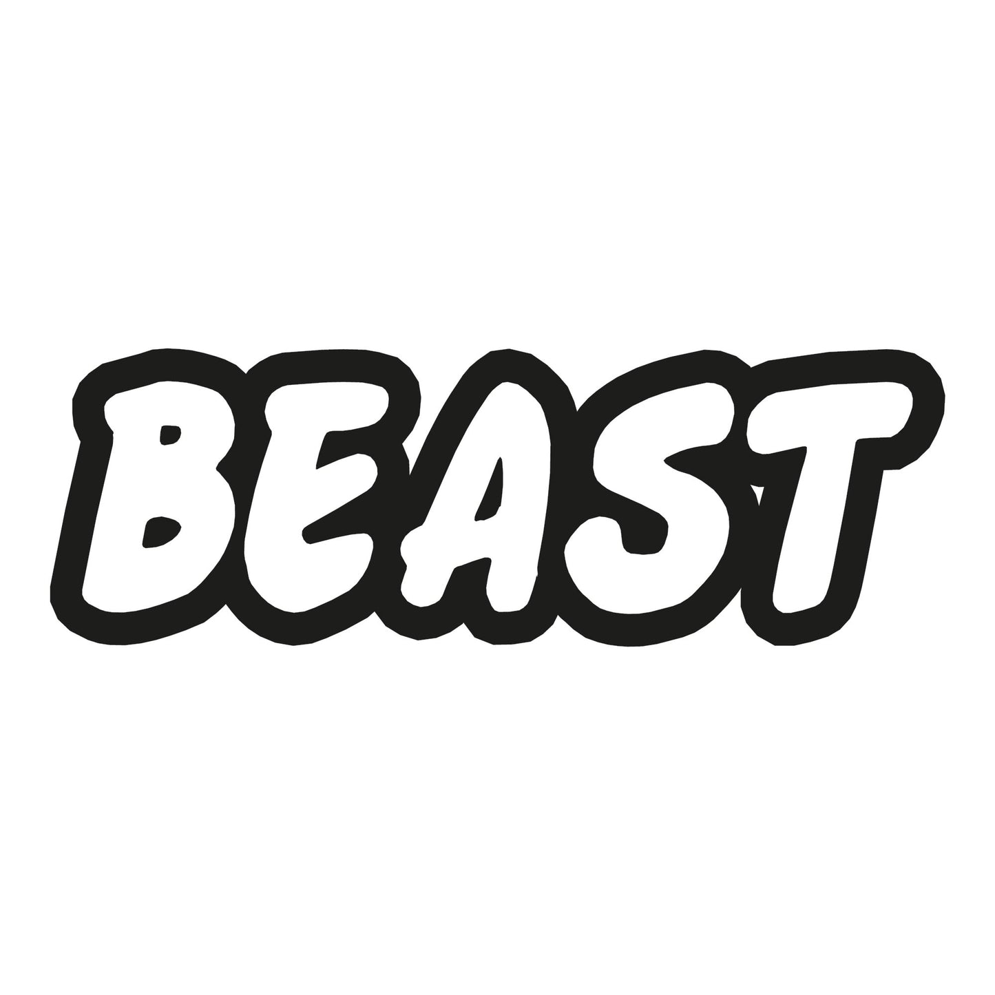 Autoaufkleber - Beast - 210x70 mm