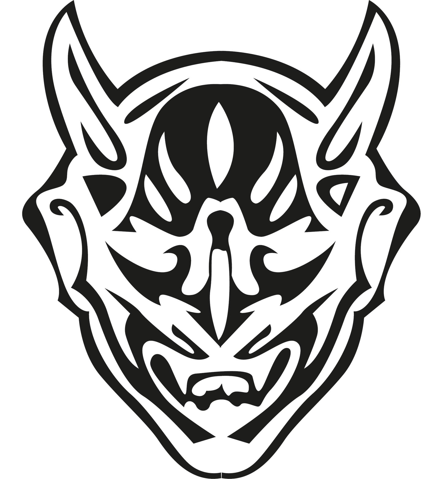 Autoaufkleber - Teufel - 120x100 mm