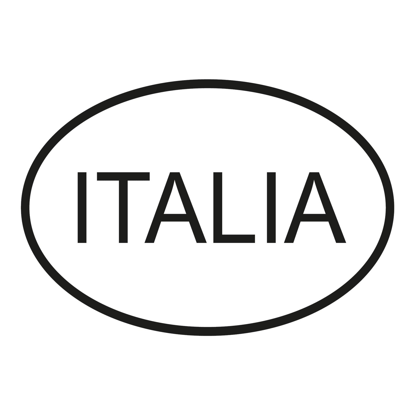Autoaufkleber - Italia - Italien - 160X110 mm