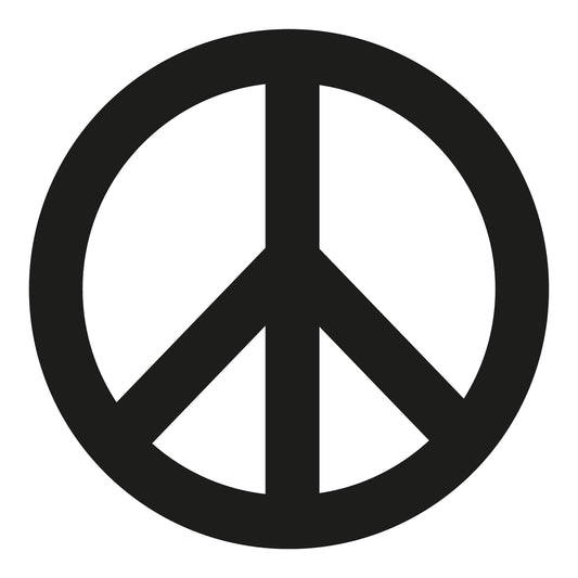 Autoaufkleber - Peace - 110x110 mm