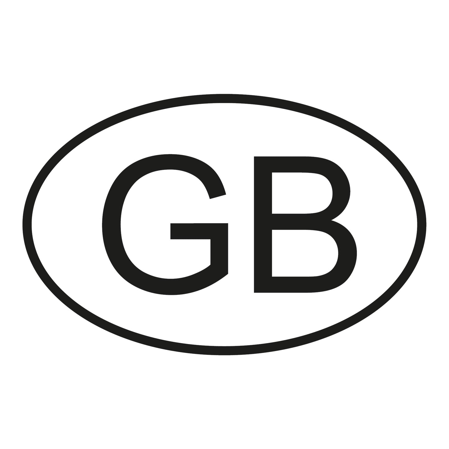 Autoaufkleber - Großbritannien GB - 160xx110 mm