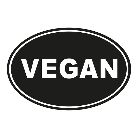 Autoaufkleber - Vegan - 180x120 mm