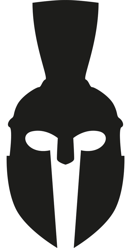 Autoaufkleber - Spartaner Kamm - 120x100 mm