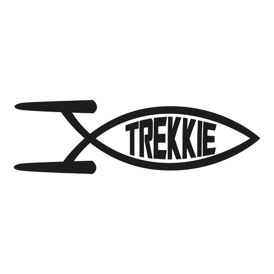 Autoaufkleber - Trekkie Fisch - 200x600 mm
