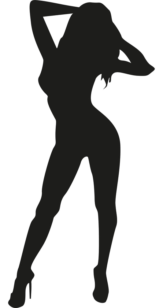 Autoaufkleber - Sexy Girl - 210x100 mm
