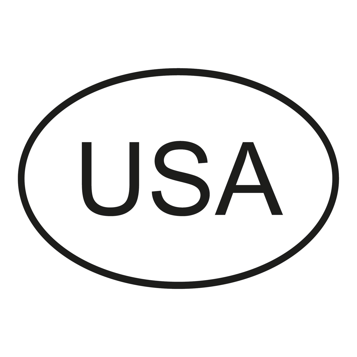 Autoaufkleber - Vereinigte Staaten USA - 160x120 mm