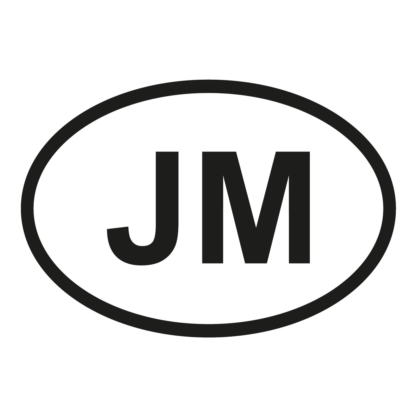 Autoaufkleber - Jamaika Jm - 160x110 mm