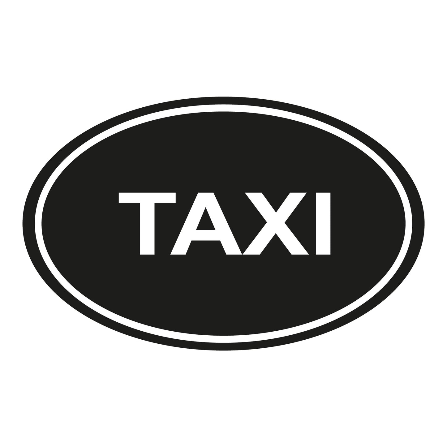 Autoaufkleber - Taxi - 190x120 mm
