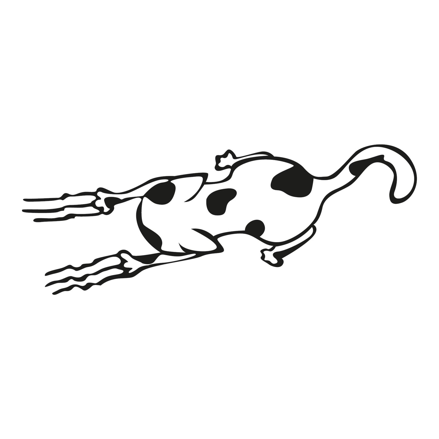 Autoaufkleber - Katze - 210x80 mm