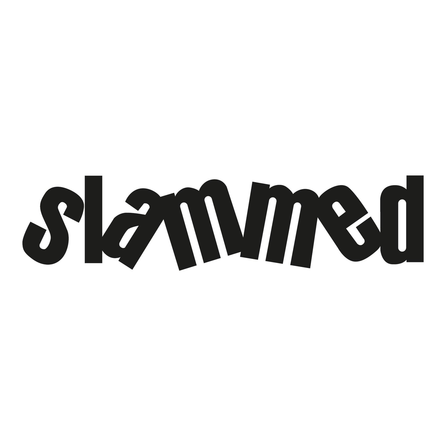 Autoaufkleber - Slammed - 210x50 mm
