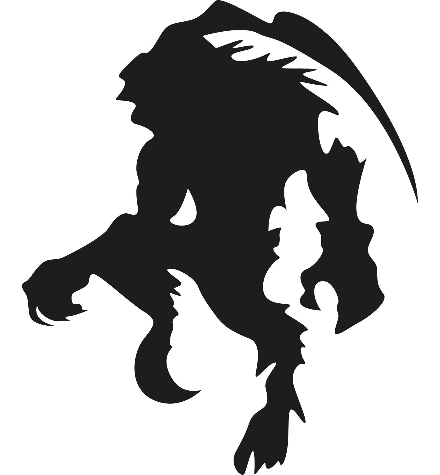 Autoaufkleber - Ifrit - 120X100 mm