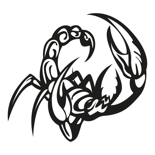 Autoaufkleber - Skorpion - 130X120 mm