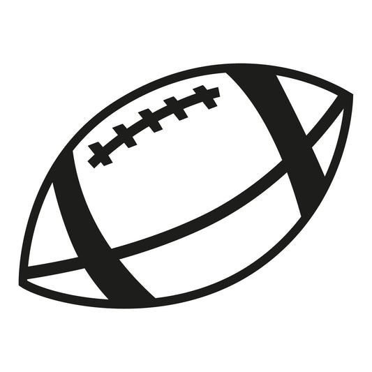 Autoaufkleber - Football - 150x110 mm