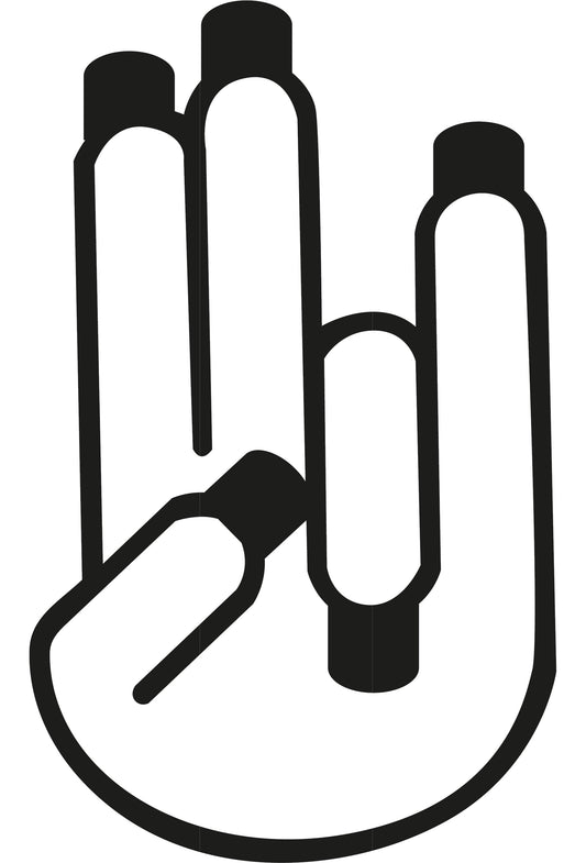 Autoaufkleber - The Shocker Hand - 180x110 mm