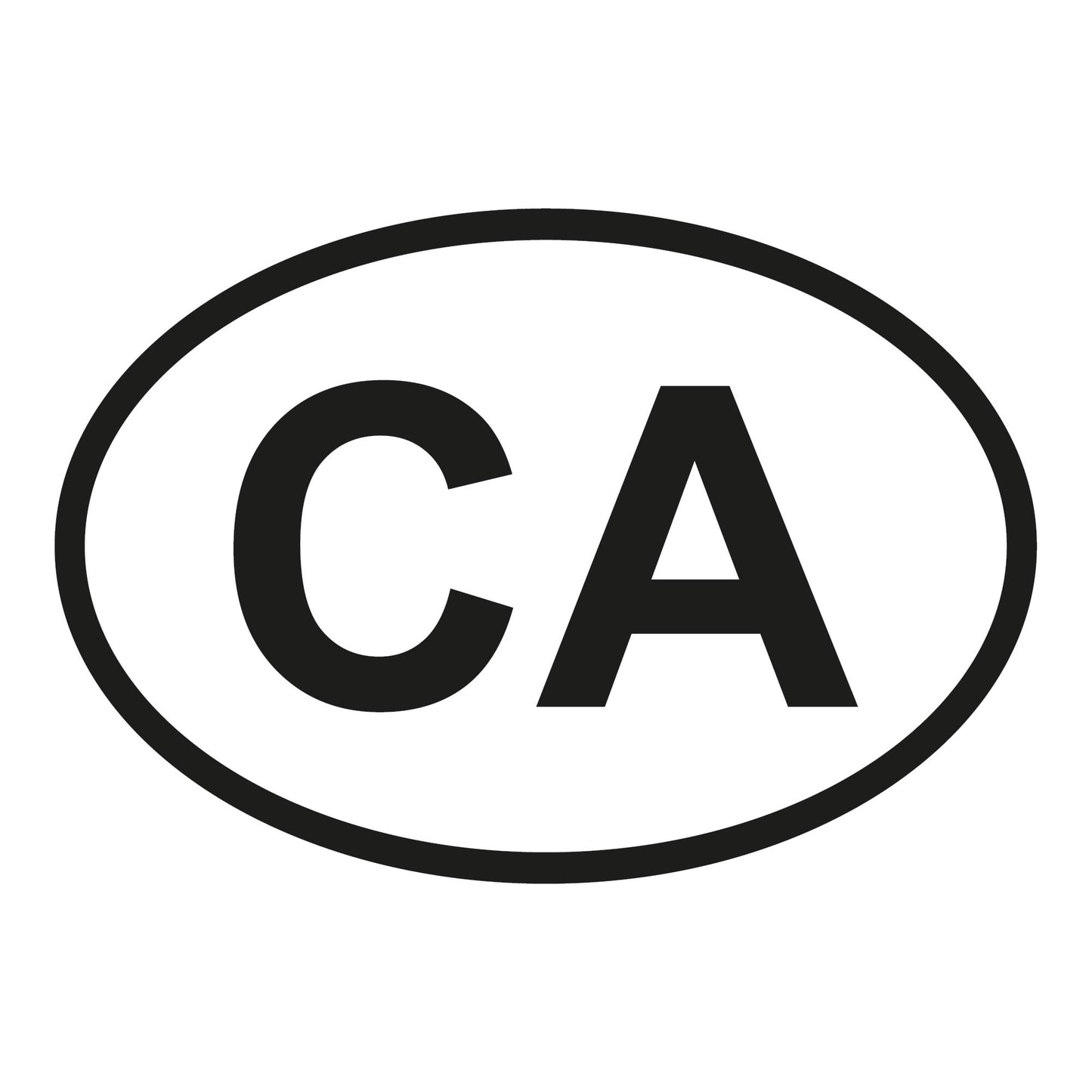 Autoaufkleber - Kanada CA - 110X70 mm