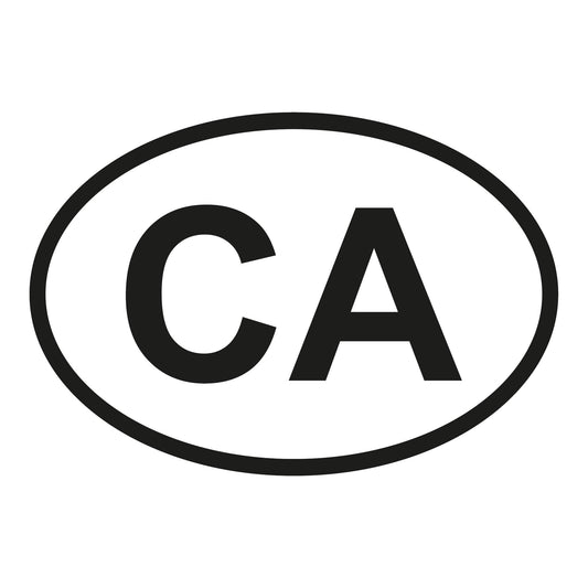 Autoaufkleber - Kanada CA - 110X70 mm