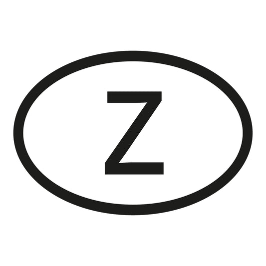Autoaufkleber - Sambia Z - 160x110 mm