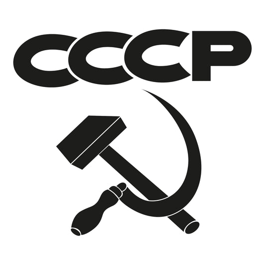 Autoaufkleber - CCCP - 150x130 mm