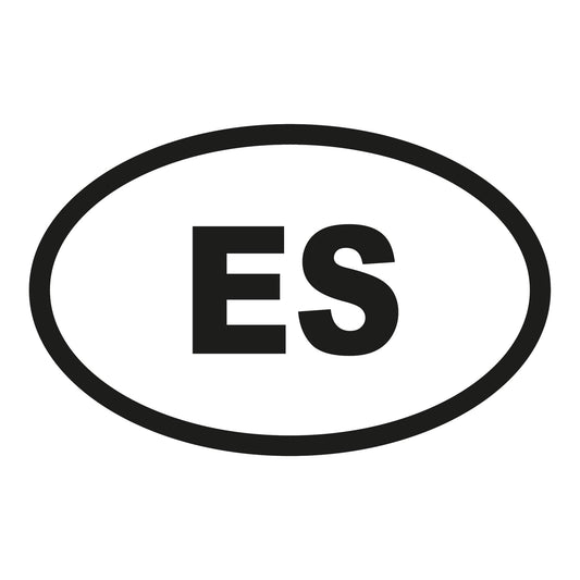 Autoaufkleber - El Salvador ES - 110x70 mm