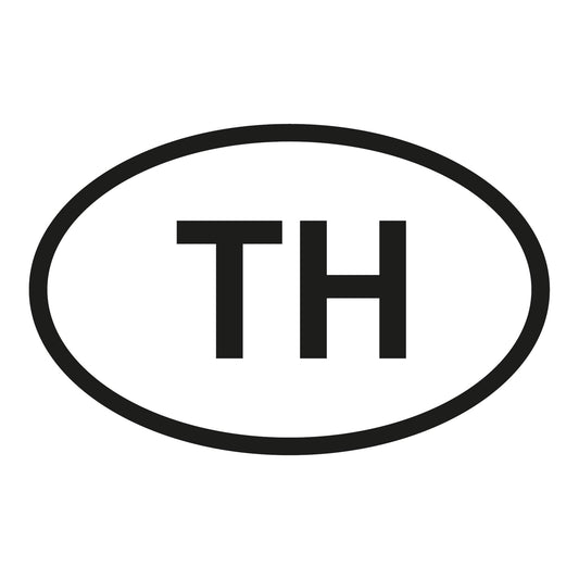Autoaufkleber - Thailand TH - 110x70 mm