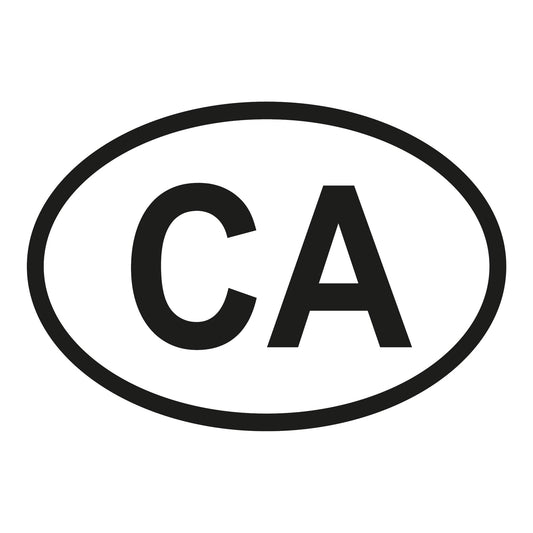 Autoaufkleber - Kanada CA - 160x110mm