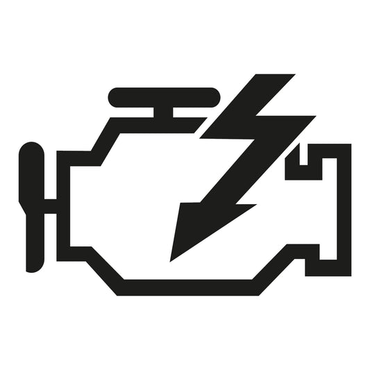 Autoaufkleber - Check Engine - 180x120mm