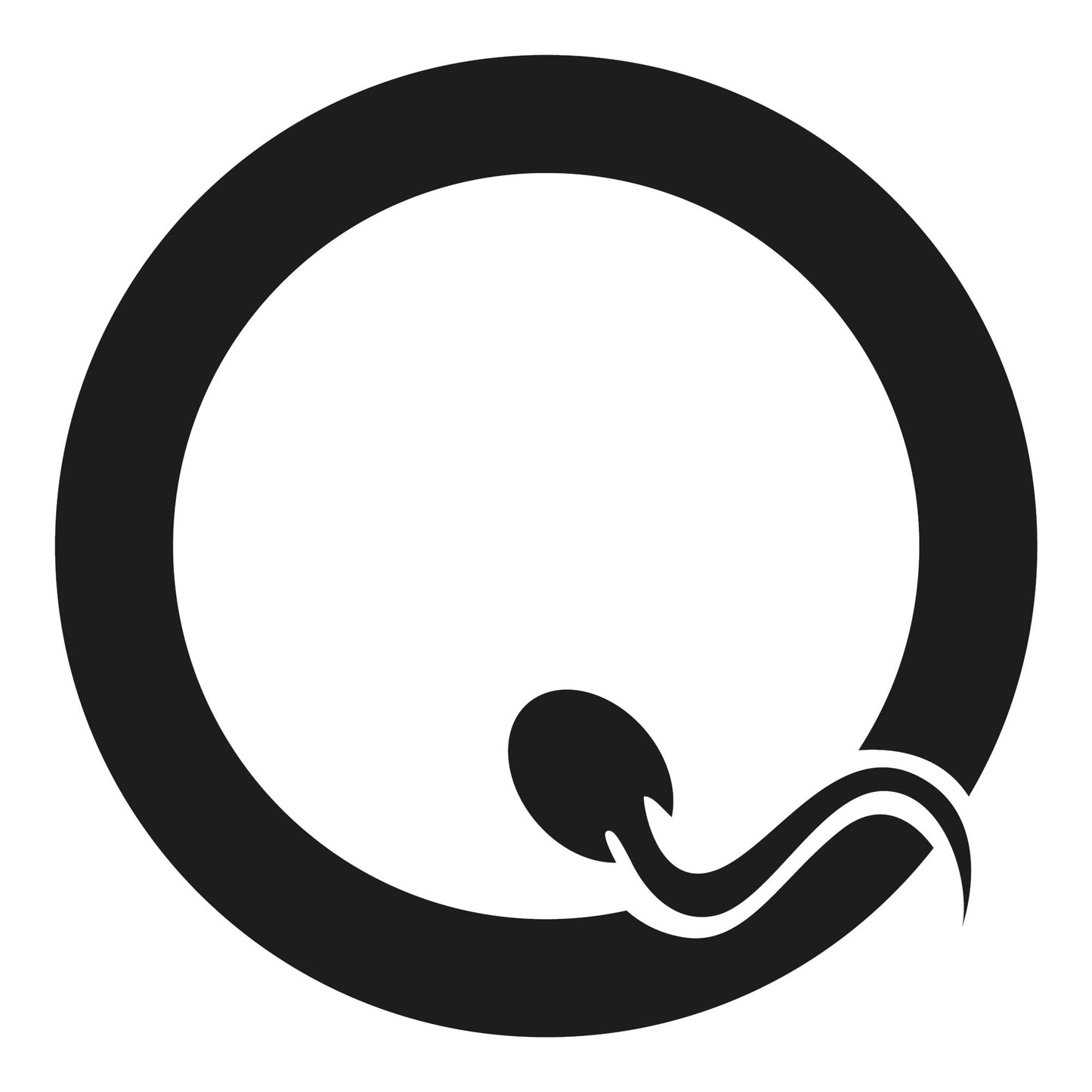 Autoaufkleber - Sperm 110x110mm