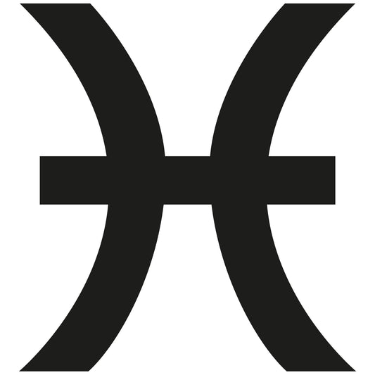 Autoaufkleber - Fische Sternzeichen 120x110mm