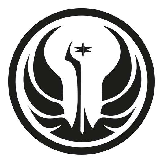 Autoaufkleber - Galaktische Republik 110x110mm