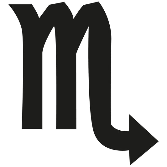 Autoaufkleber - Skorpion Sternzeichen 120x110mm