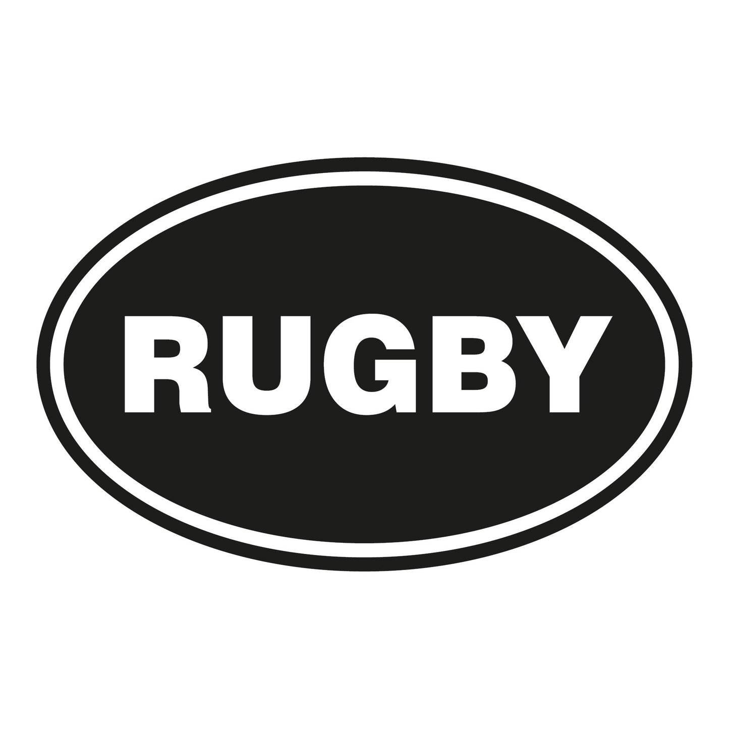 Autoaufkleber - Rugby 190x120mm