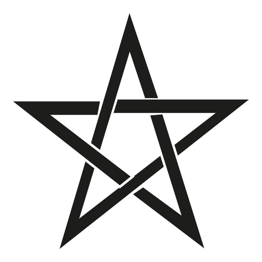 Autoaufkleber - Pentagramm 120x120mm