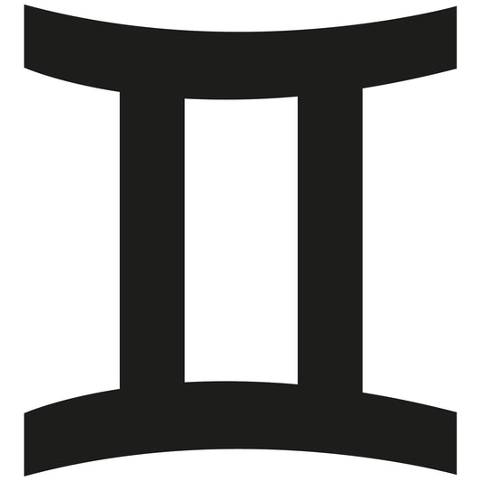 Autoaufkleber - Zwilling Sernzeichen 120x110mm