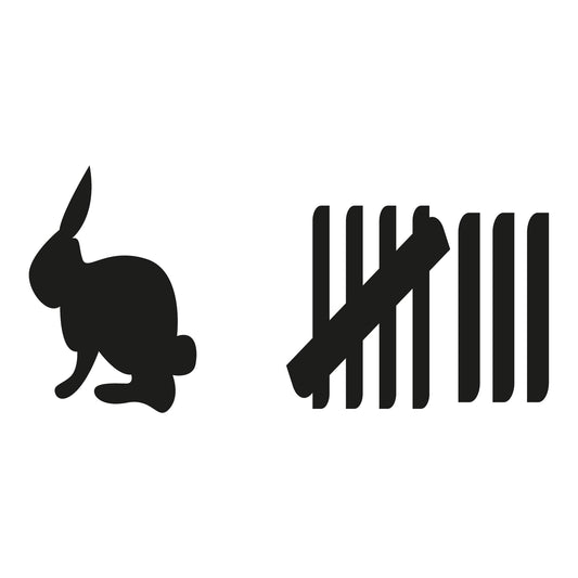 Autoaufkleber - Rabbit Society 210x100mm