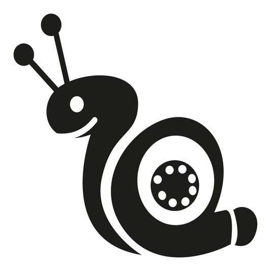 Autoaufkleber - Turbo snail II - 210x210mm